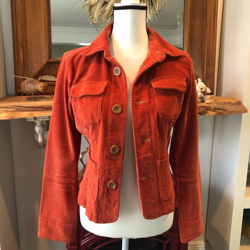 Corduroy jacket.